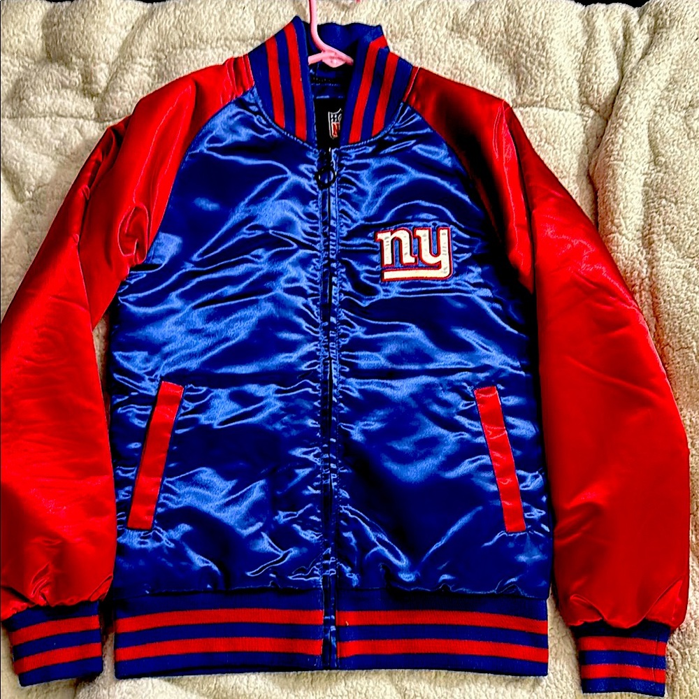 Woman’s official NFL Satin jacket NWOT